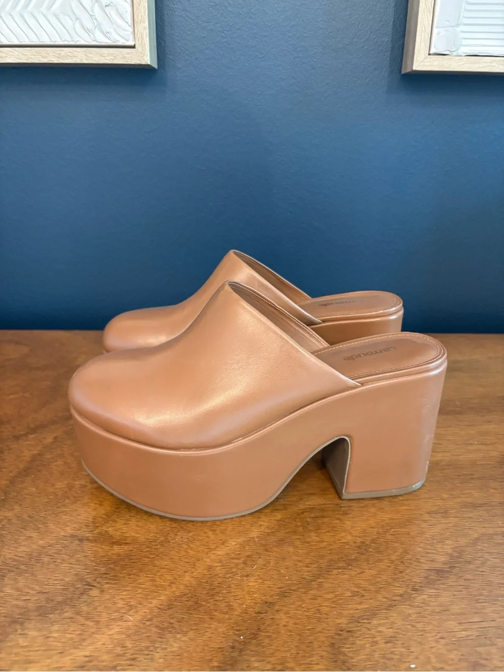 Larroude Miso Platform Mule Clogs